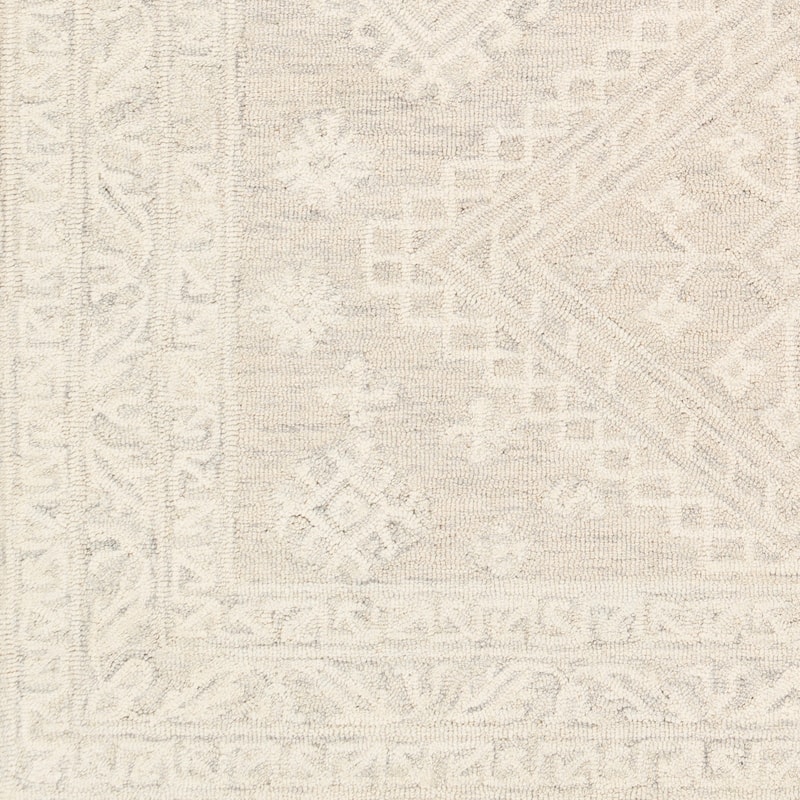 Livabliss Lorna Handmade Triple Medallion Wool Area Rug