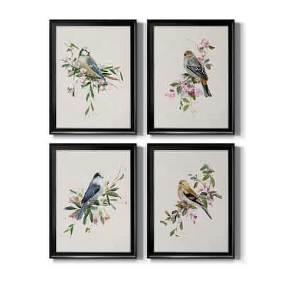 Spring Song Blue Bird Premium Framed Canvas - Ready to Hang - Multi-Color