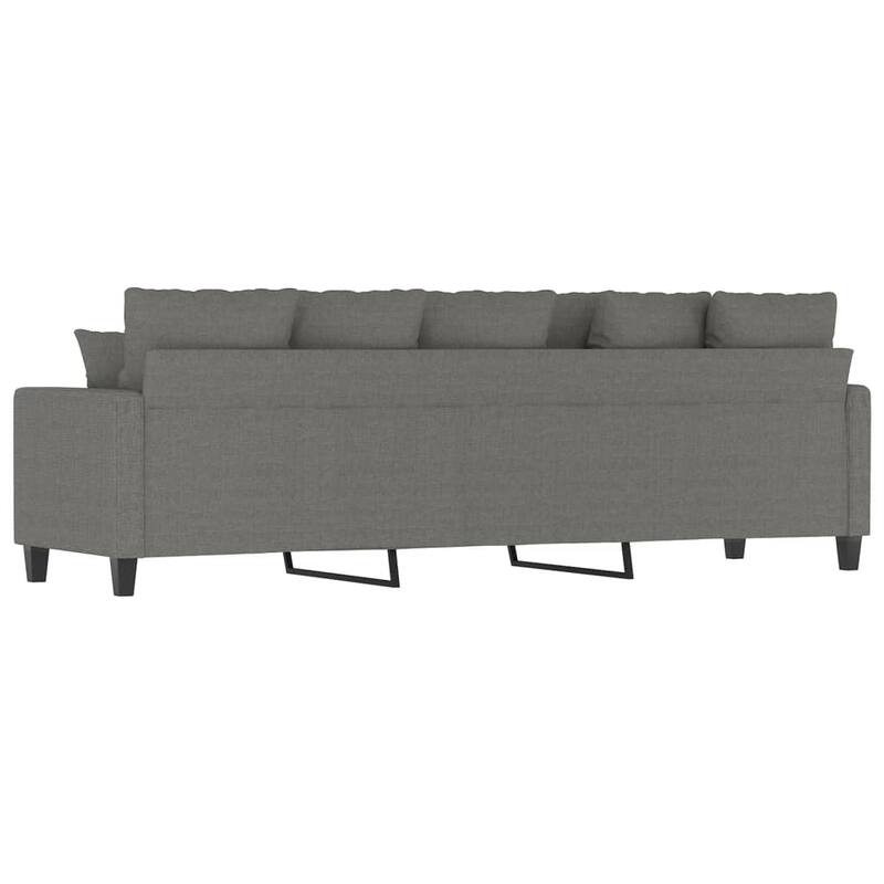 vidaXL Sofa Chair Living Room Accent Upholstered Chair with Armrest Fabric