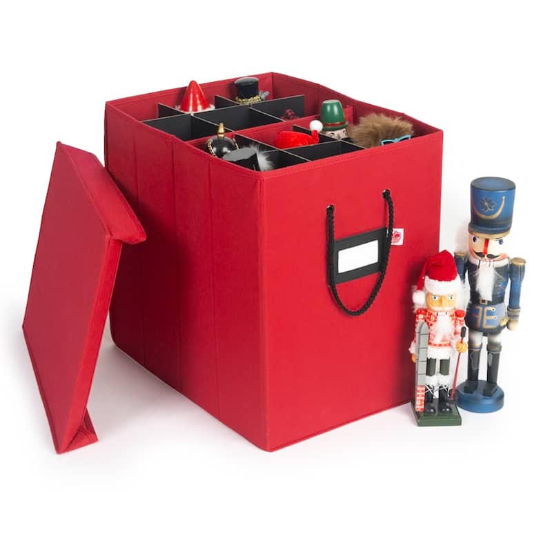 17 in. XL Christmas Nutcracker Collectibles Storage Box