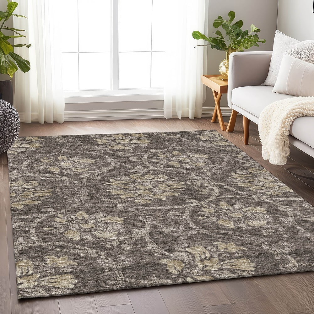Premium Washable Super Soft Persian Floral Mayfield Rug