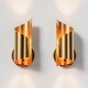 preview thumbnail 8 of 29, Iron Modern Wall Sconce with Novelty Shade and Metal Frame