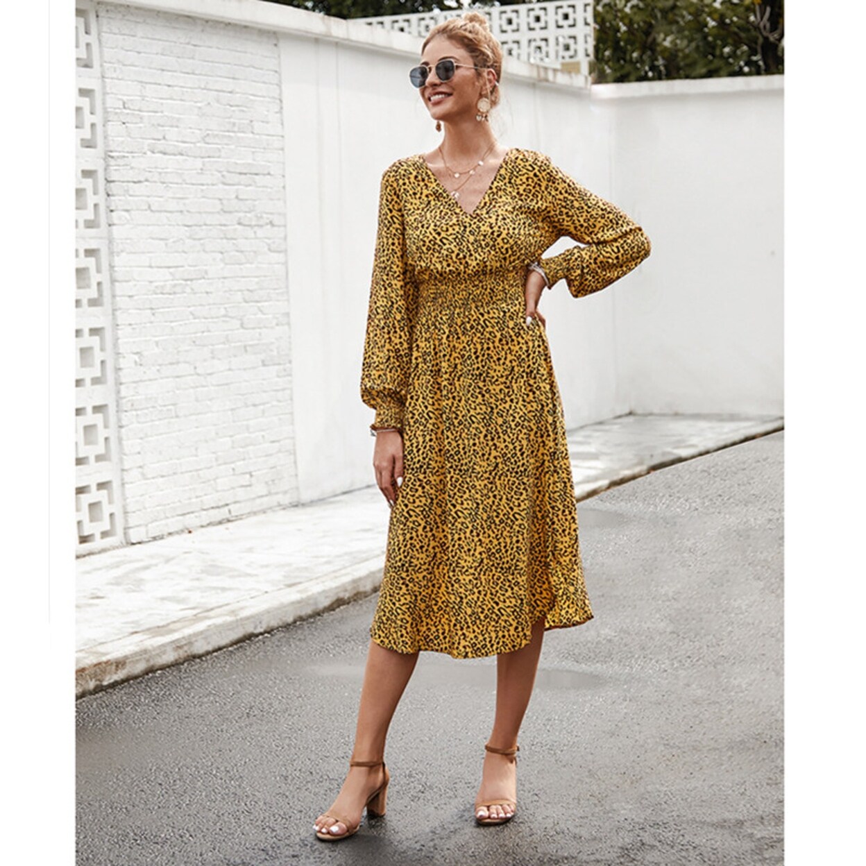 floral dress elegant