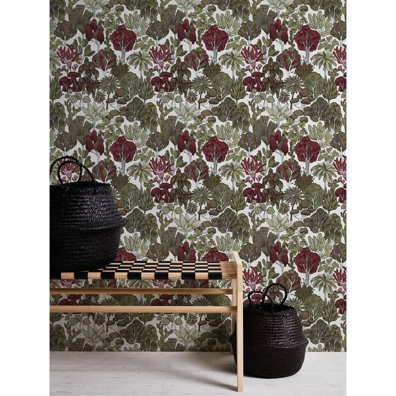 AS Creation Idris Green Forest Wallpaper