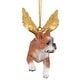 preview thumbnail 3 of 6, Design Toscano 'Boxer Angel' Dog Christmas Ornament