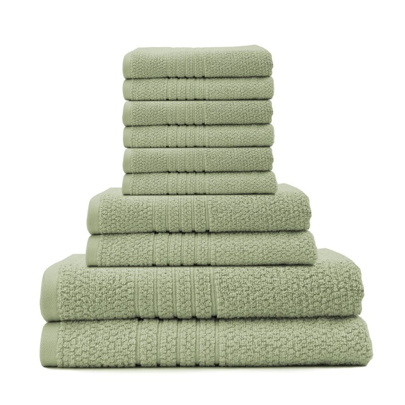 Softee 10-Piece 100 Cotton Bath