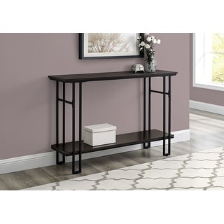 Shop Monarch 48-inch Dark Brown Finish Console Accent ...