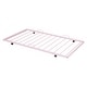 preview thumbnail 14 of 13, Pink Twin Size Metal House Bed with Trundle & Roof