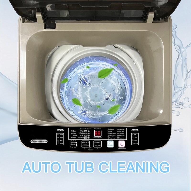 Full-automatic Laundry Wash Machine Washer/spinner W/drain Pump