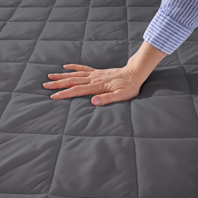 Bare Home Quilted Hypoallergenic Fitted Mattress Pad