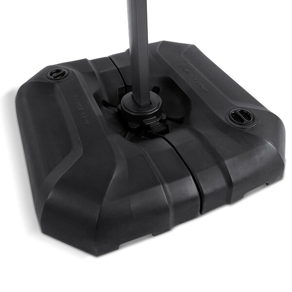 PURPLE LEAF Water & Sand Filled Weighted Patio Umbrella Base