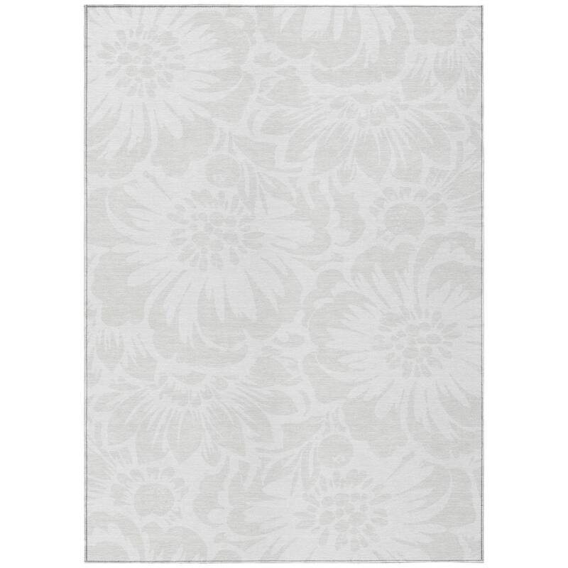 Falu Botanic Elegance Weather Resistant Blended Style Outdoor Rug