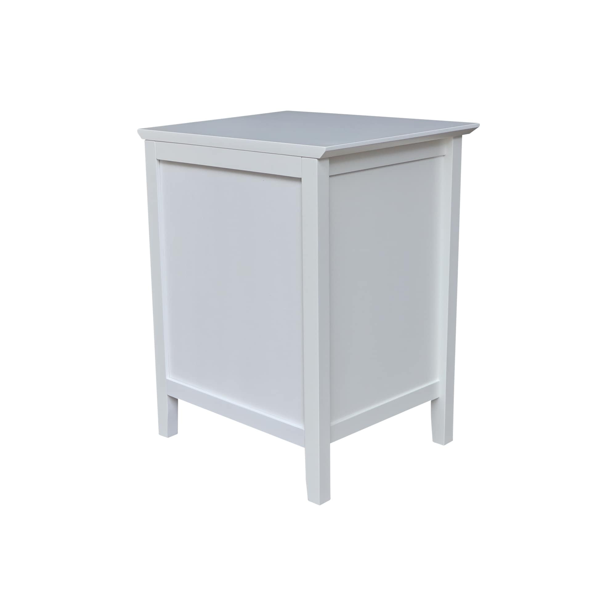 Solid Wood Nightstand with 3 Drawers by International Concepts-image