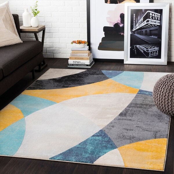 Mustard throw deals rug