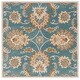 preview thumbnail 3 of 7, SAFAVIEH Handmade Heritage Bertine Traditional Wool Rug 6' Square - Blue/Yellow - Square