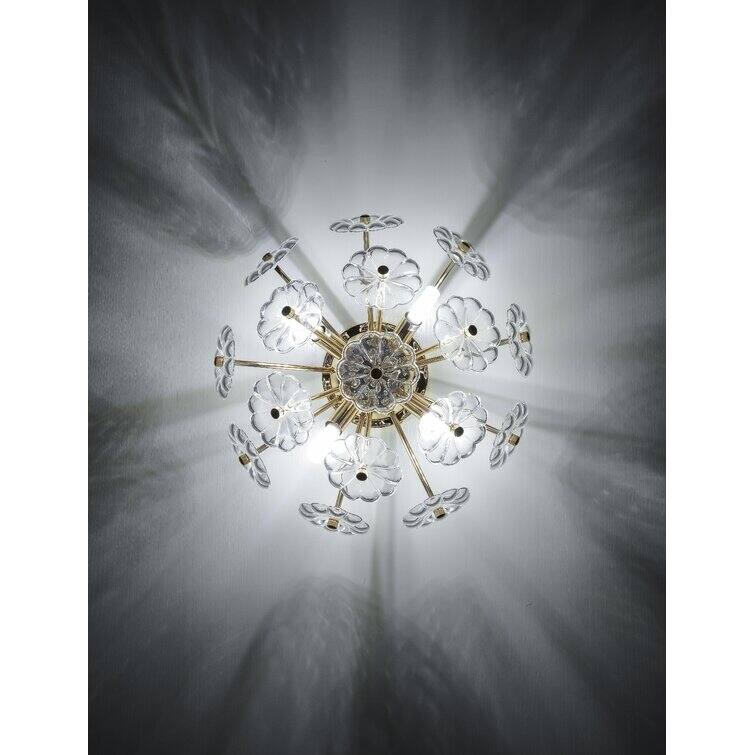 Gold Flush Mount Ceiling Light