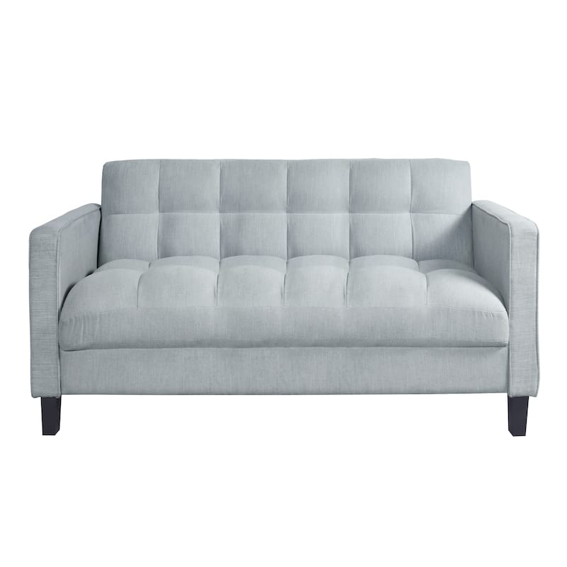 Vernal Upholstered Square Arm Loveseat / Sofa