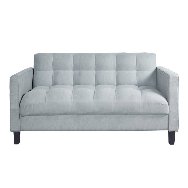 Vernal Upholstered Square Arm Loveseat / Sofa