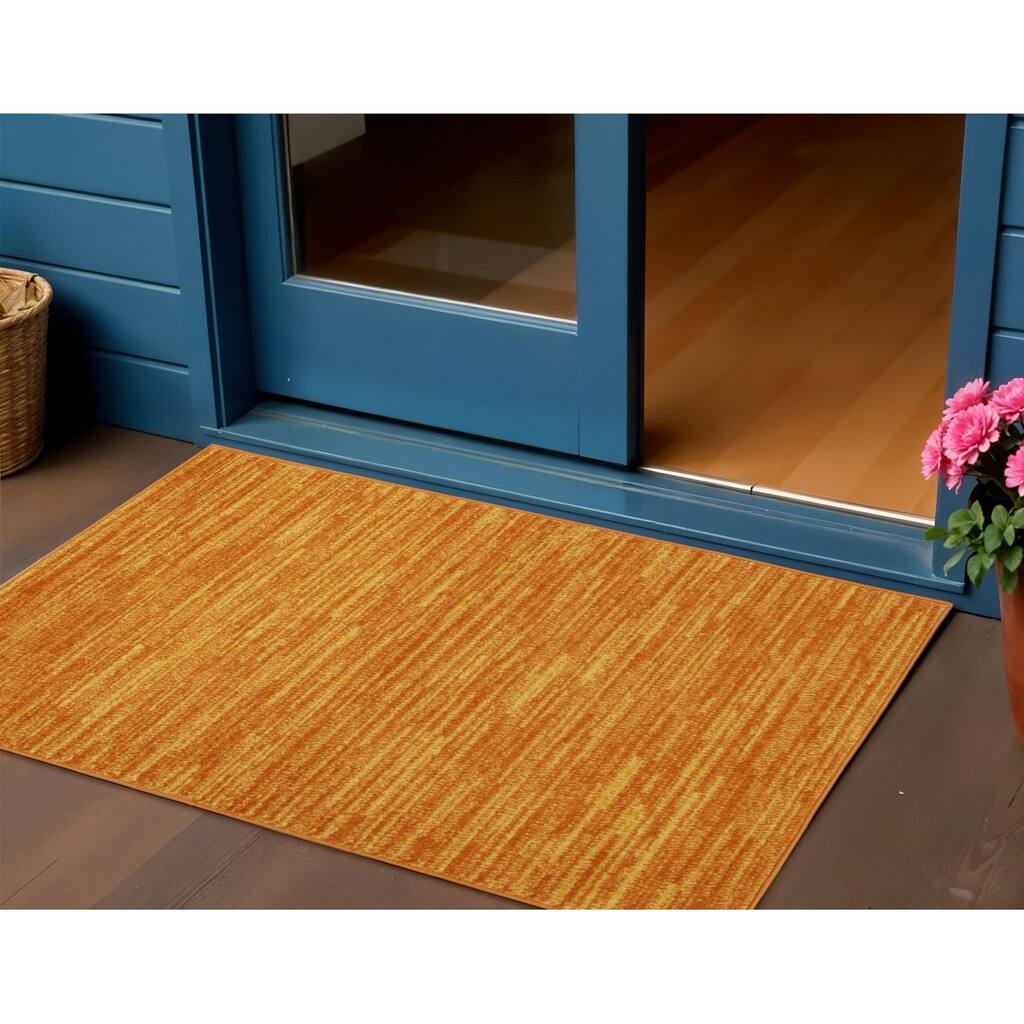 HomeRoots Contemporary Rectangle Outdoor Rug - 3' x 5'