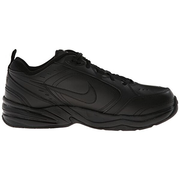 nike air monarch iv 4e black