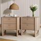 Option Raw Oak - Set of 2