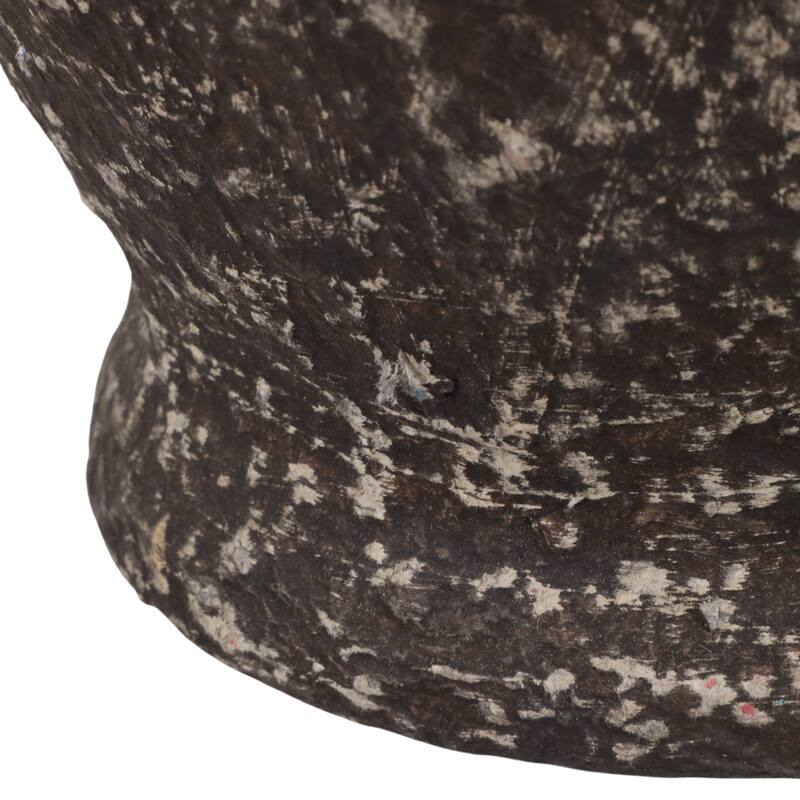 Pottery Paper Mache Vase Casual Mixed Material Handcrafted