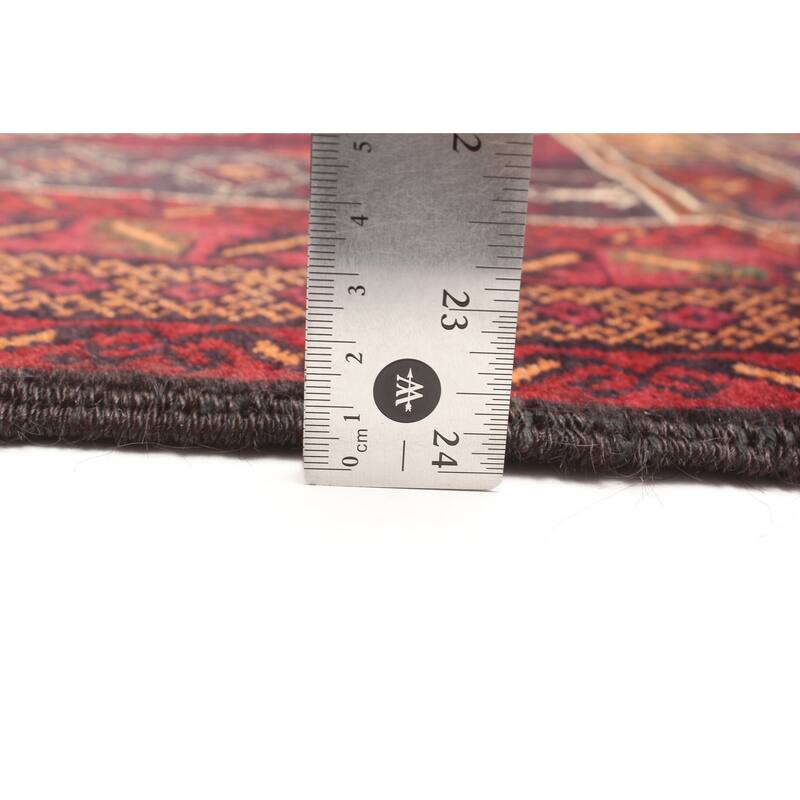 ECARPETGALLERY Hand-knotted Teimani Burnt Orange Wool Rug - 2'11 x 4'7