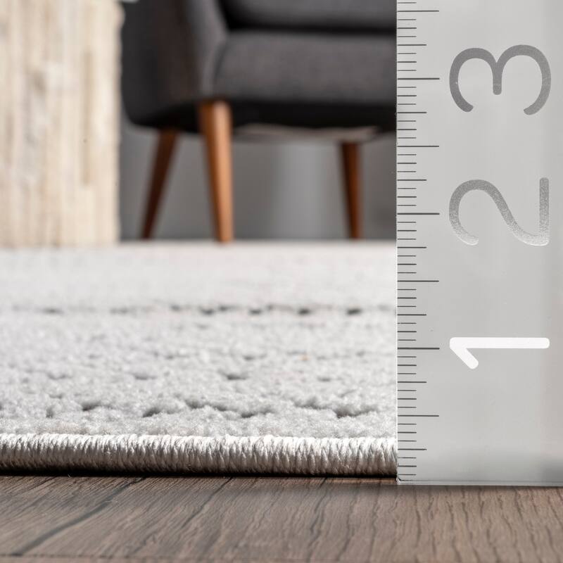 Nuloom Stacey Textured Modern Geometric Indoor/Outdoor Area Rug