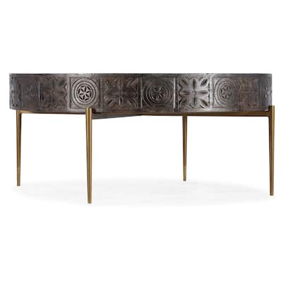 Hooker Furniture 7228-80030-85 Commerce and Market 42" Diameter Iron