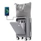 preview thumbnail 11 of 39, Front Opening 20-Inch Carry-On Luggage with Expandable Travel Bag Set Grey