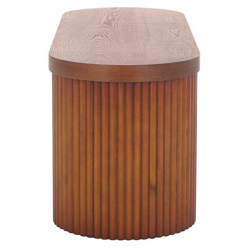 SAFAVIEH Enoki Oval Bench - 47"W x 16"D x 18"H