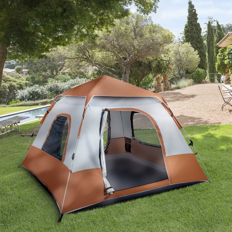 Quick Opening Four-Person Family Tent Camping Tent