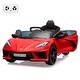 preview thumbnail 8 of 33, 12V Kids Ride on Car, Licensed Corvette Battery Powered Car, Toddles Electric Sports Car Toy with Remote Control