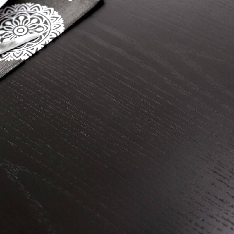 Strick & Bolton Edmonia Espresso 84-inch Wood Expandable Dining Table