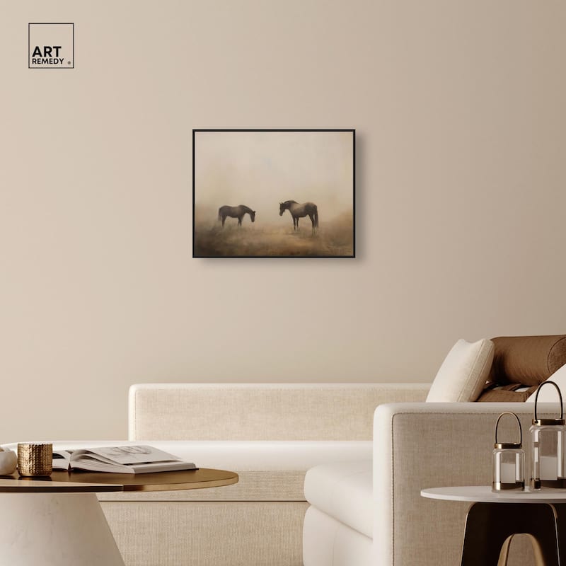 Equine Duo II Canvas by Art Remedy