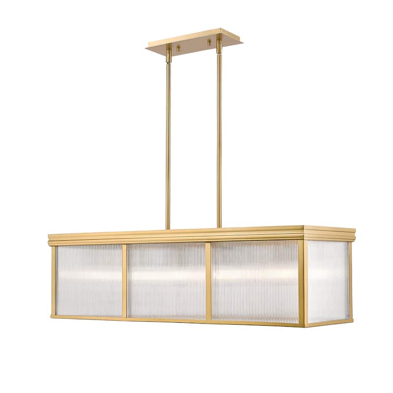 Z-Lite 7504-42L Carnaby 10 Light 43" Wide Linear Chandelier