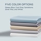 preview thumbnail 1 of 10, TEMPUR Luxe Egyptian Cotton Sheet Set Cool Gray - California King