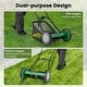 preview thumbnail 21 of 19, Costway 16" Push Lawn Mower with 5-Blade 6.9 Gallon Removable Grass - See Details