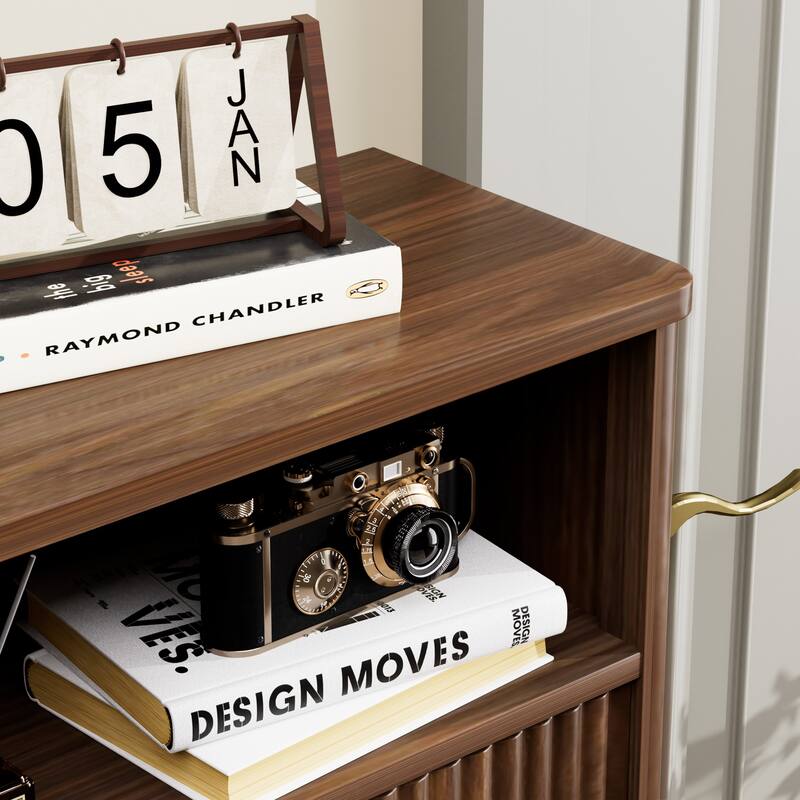 Tall Free Standing Shoe Organizer, Hidden Shoes Storage Cabinet