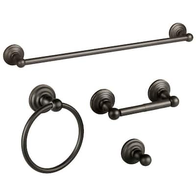 Design House Calisto Bathroom Accessory Set with 24" Center to Center