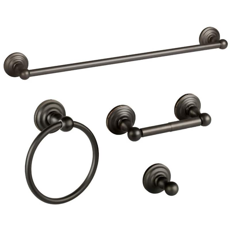 Design House Calisto Bathroom Accessory Set with 24" Center to Center