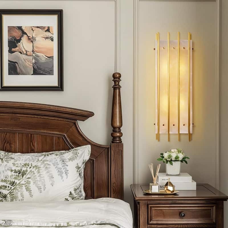 KAYLA Modern Chandelier 54 in Alabaster Chandelier