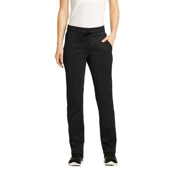 Shop Sport Tek Lst237 Ladies Sport Wick Fleece Pant Black Extra