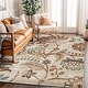 preview thumbnail 32 of 32, Beige Multi Floral Medallion Stylish and Durable Area Rug Beige - 5' x 7'