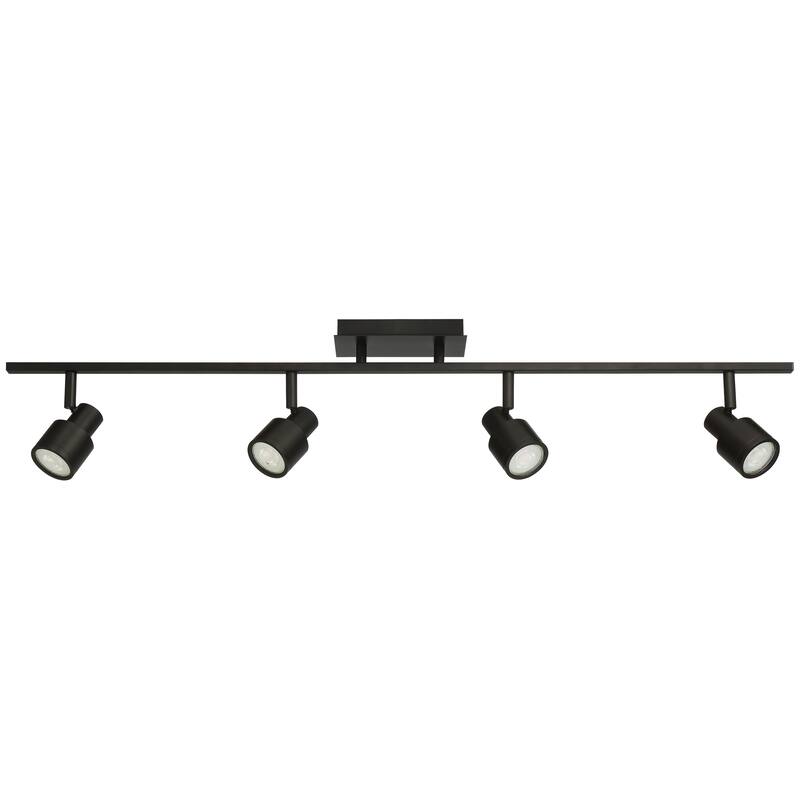 Access Lighting Lincoln 4 Light Adjustable LED Track - Matte Black