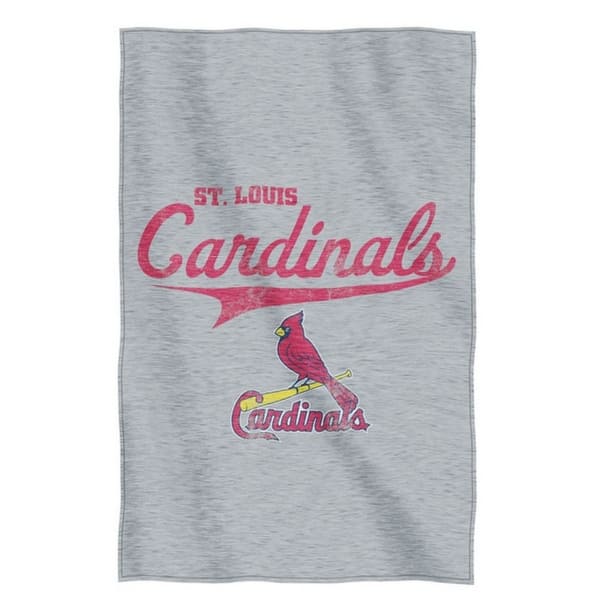 The Northwest MLB St Louis Cardinals Stadium Throw Blanket Spread Sweatshirt