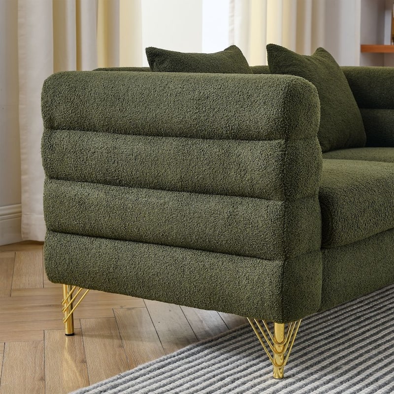 Modern Corner Sectional Sofa,L-Shaped Corner Sectional Sofa,5-Seat Corner Chaise Sofas