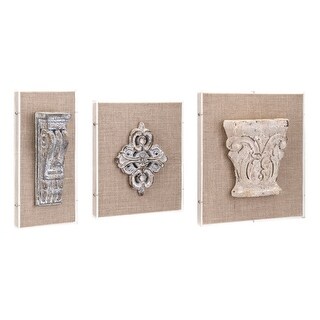 Shop Imax Home 17133 3 Darby Three Piece Mdf Mounted Resin
