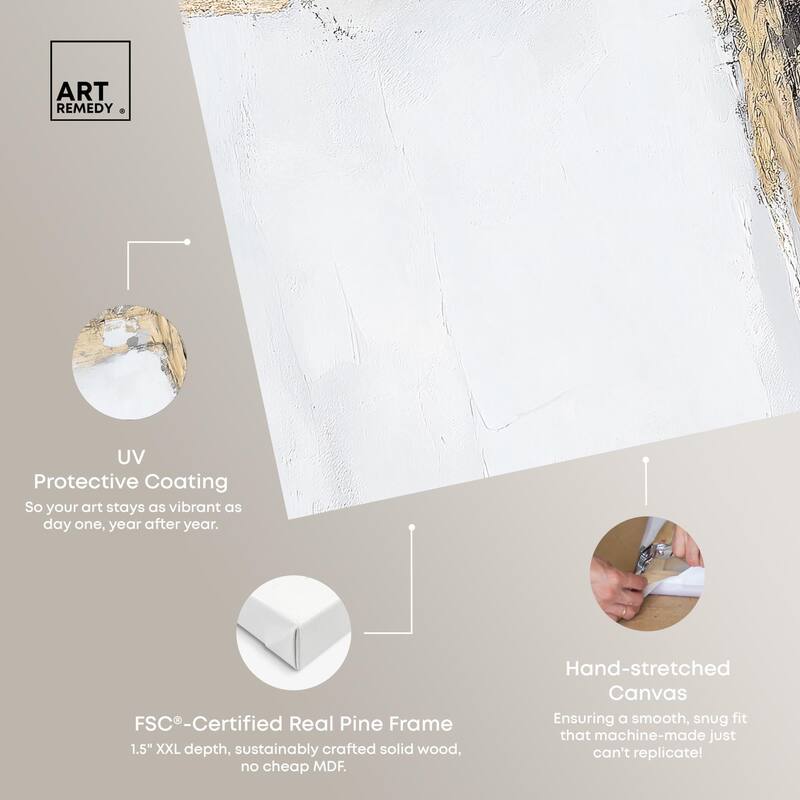 Cracks of Creation IV Canvas Set of 2 by Art Remedy, Gallery Wrapped