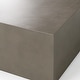 preview thumbnail 7 of 5, Modrest Fresno Modern Grey Concrete Coffee Table